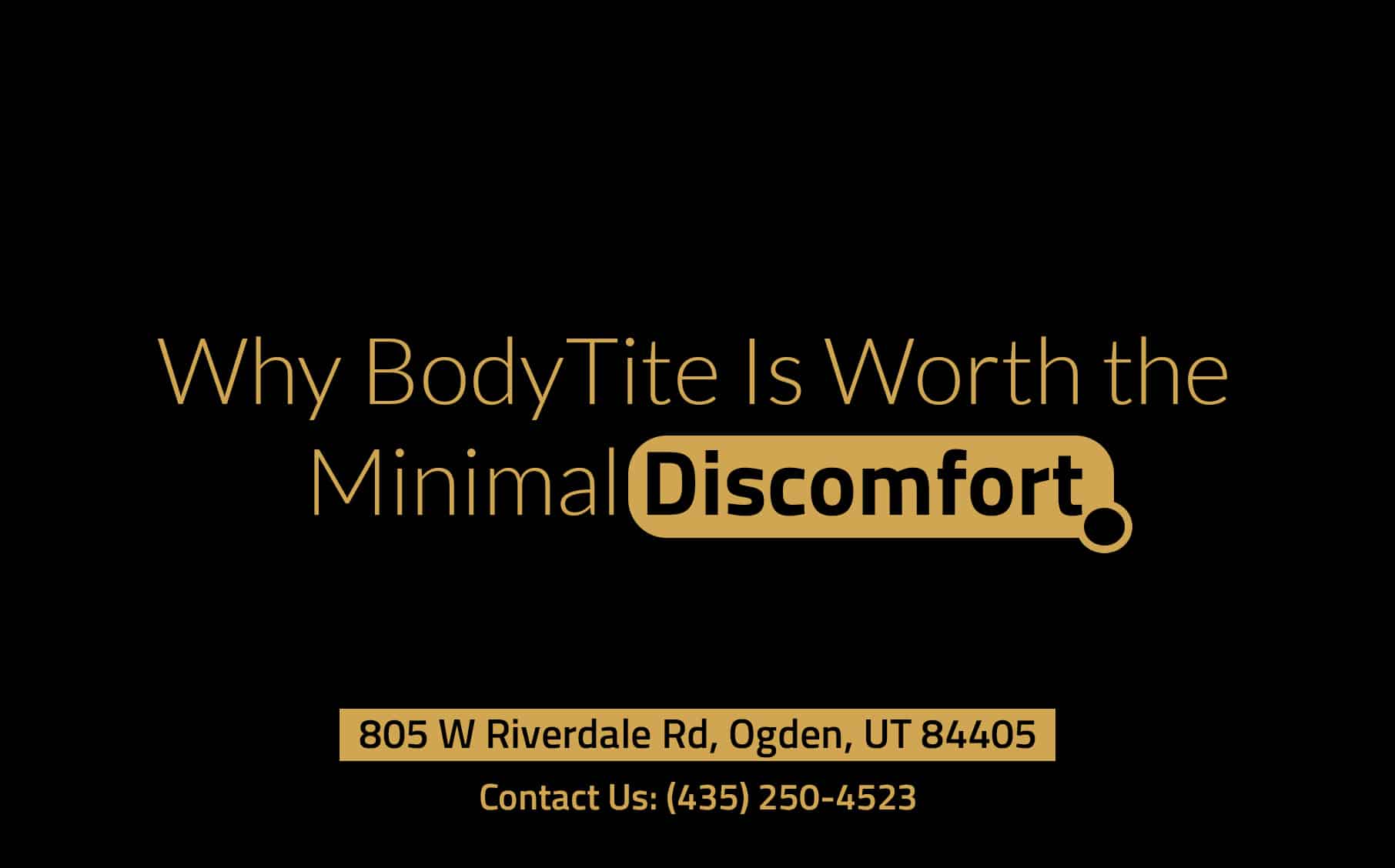 Why BodyTite Is Worth the Minimal Discomfort