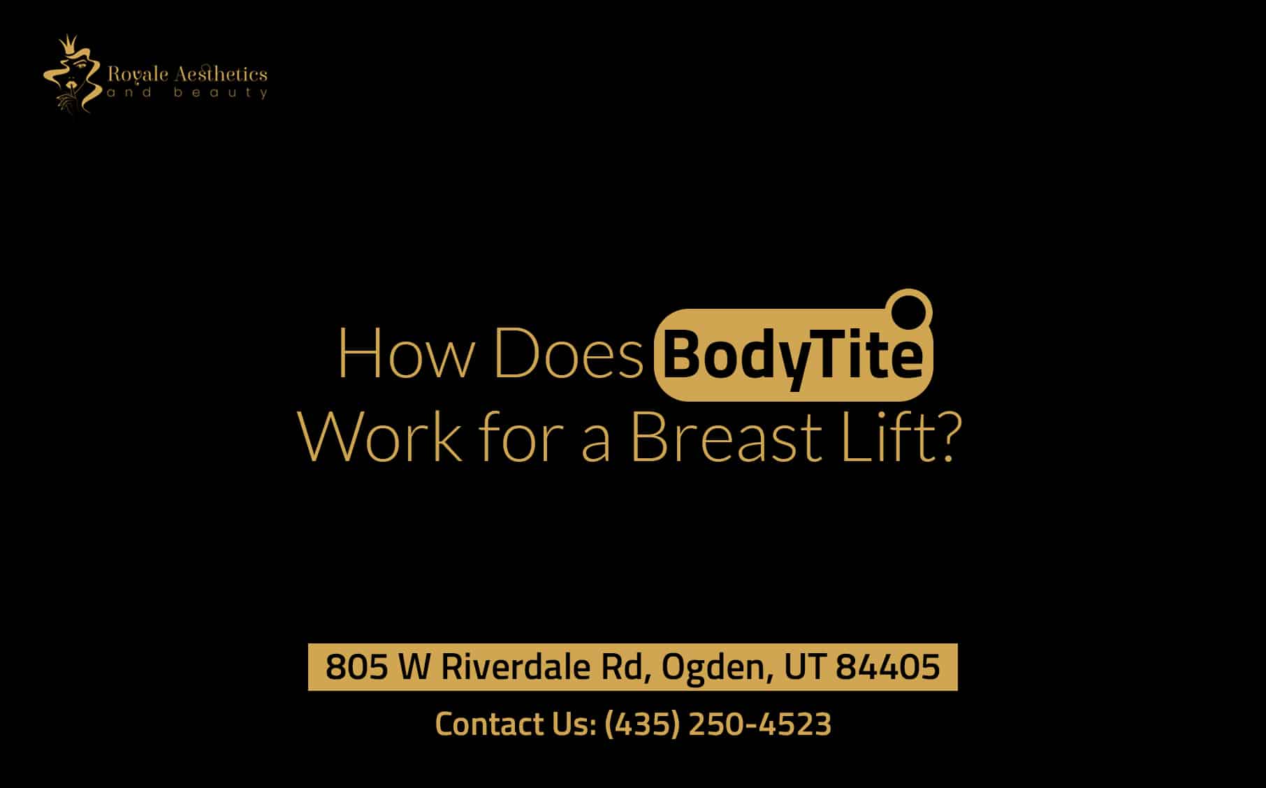 How Does BodyTite Work for a Breast Lift