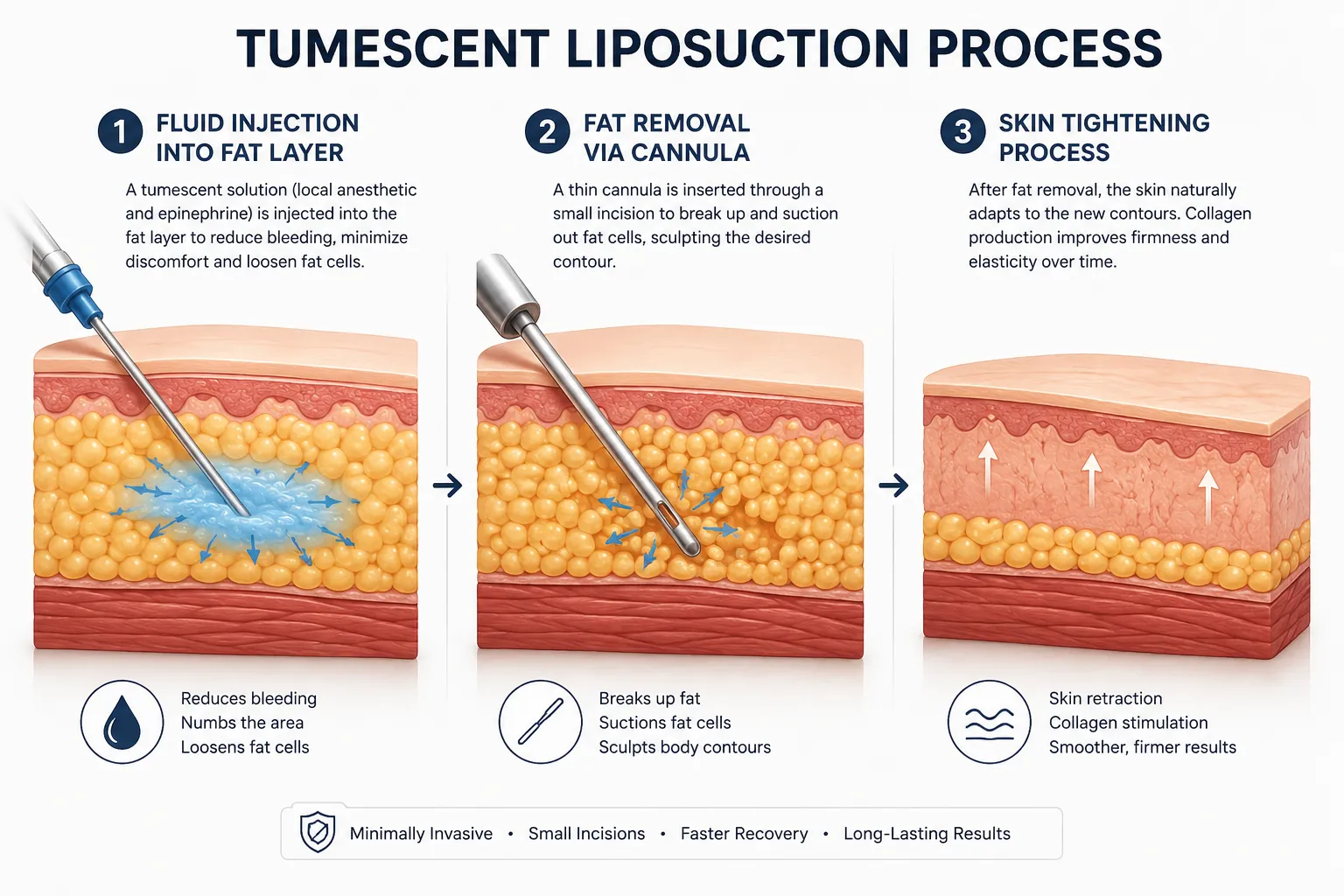 Tumescent Liposuction Process